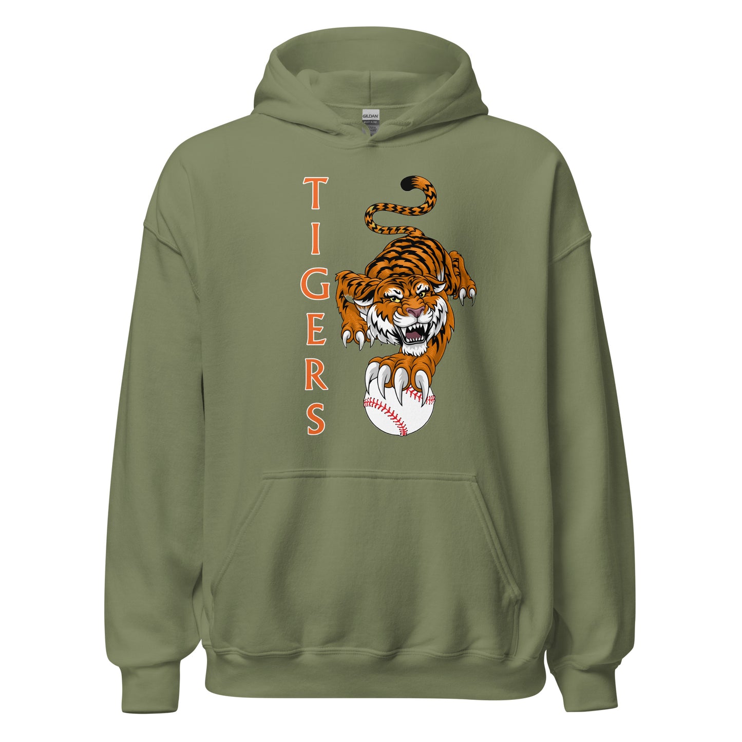 Tigers Baseball Unisex Hoodie