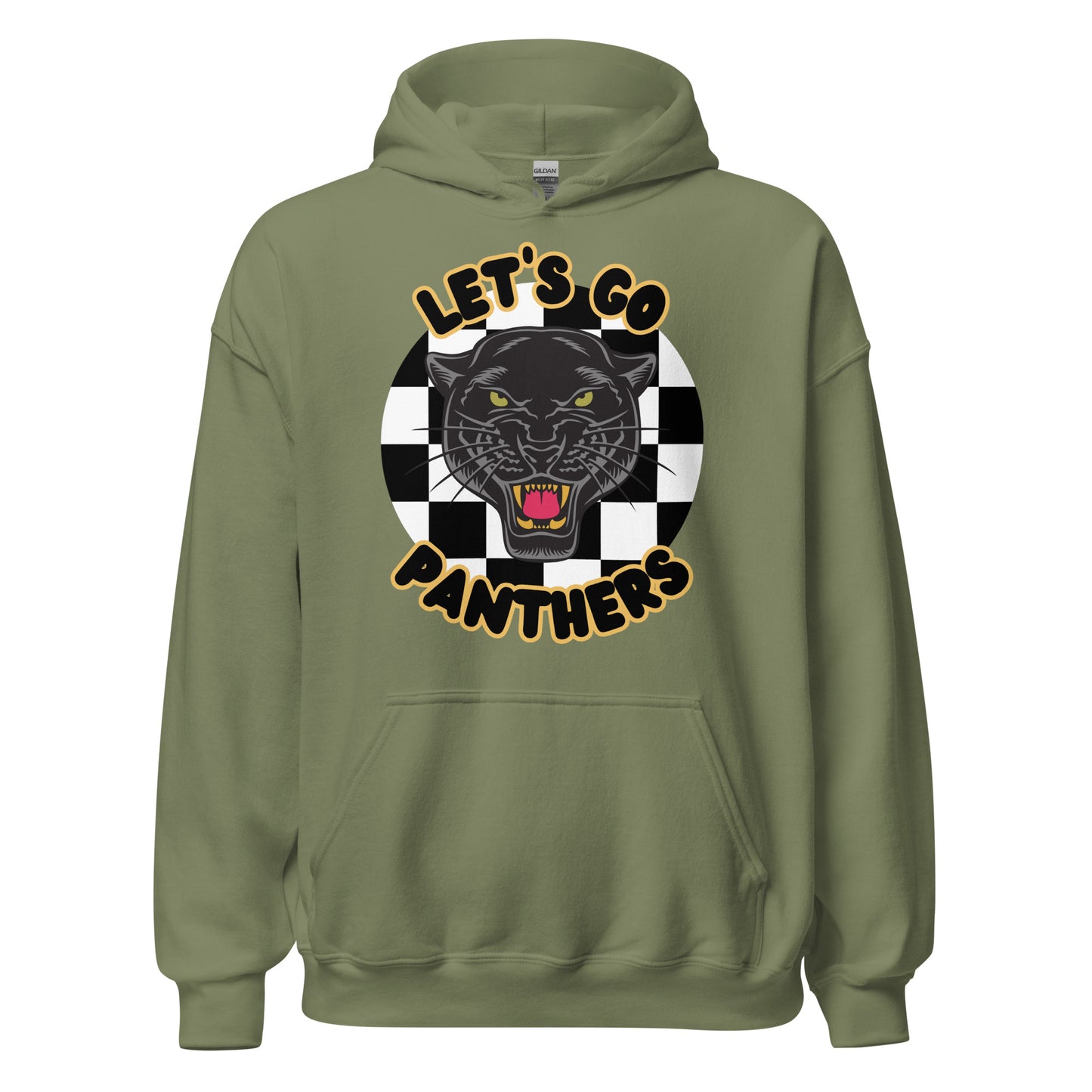 Panthers Unisex Hoodie (Checkered)