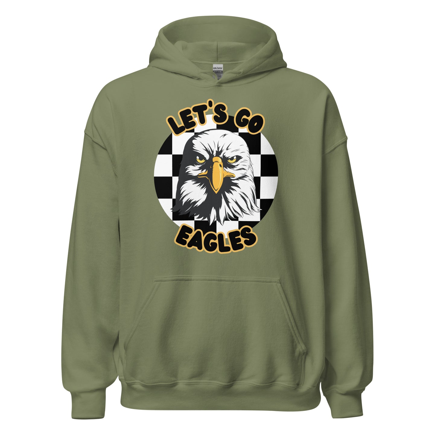 Eagles Unisex Hoodie (checkered)