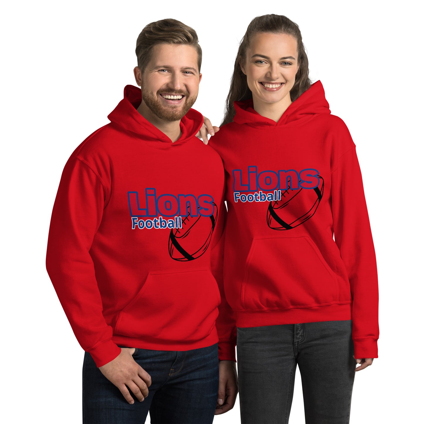 Lions Unisex Hoodie (Football)