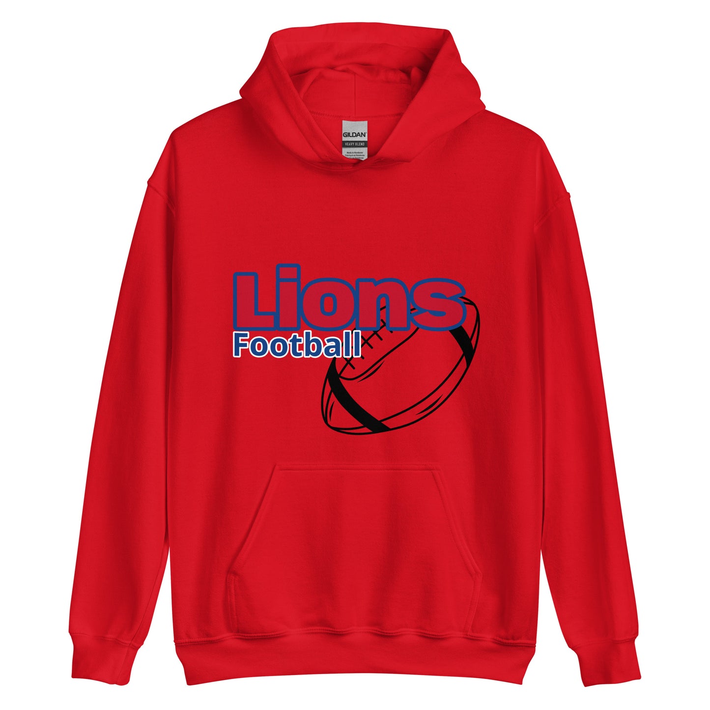 Lions Unisex Hoodie (Football)