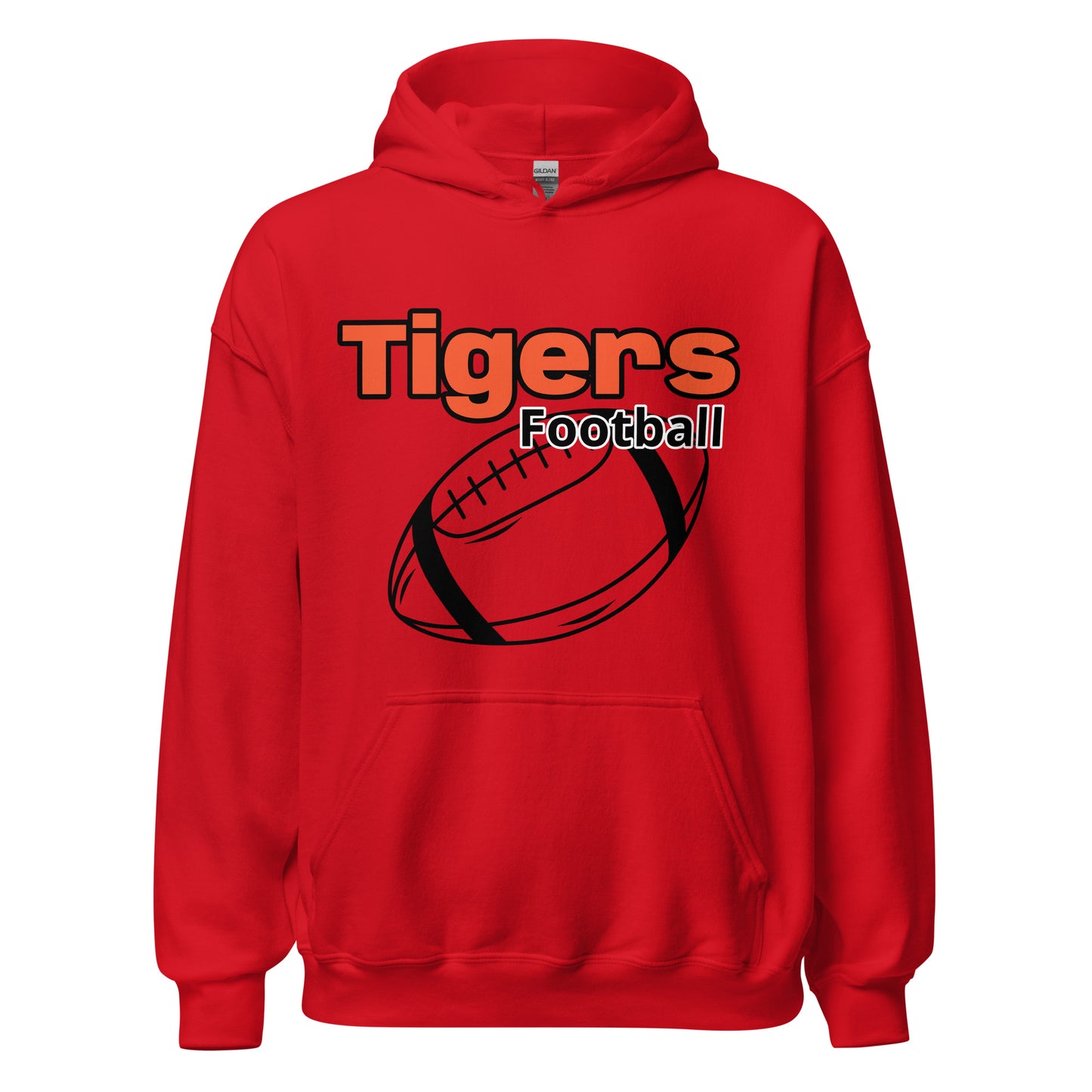 Tigers Football Unisex Hoodie