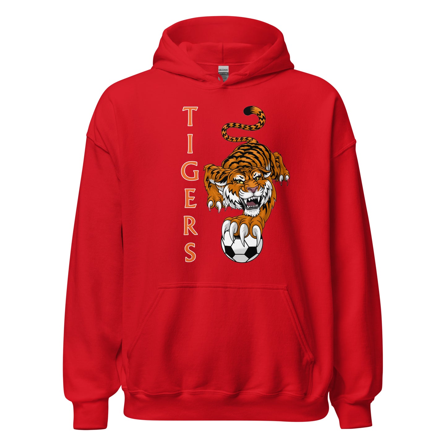 Tigers Soccer Unisex Hoodie