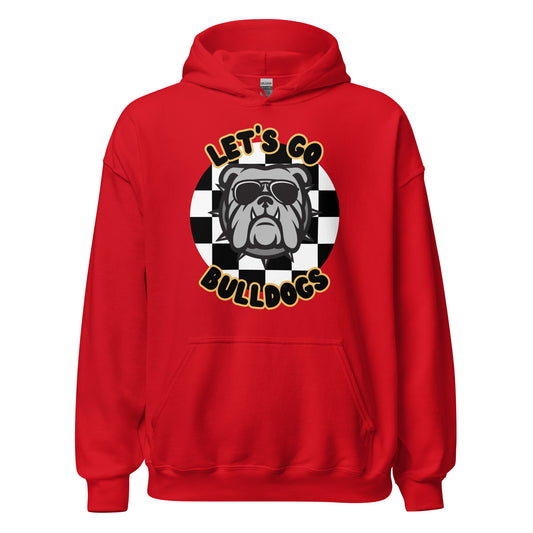 Bulldogs Unisex Hoodie (checkered)