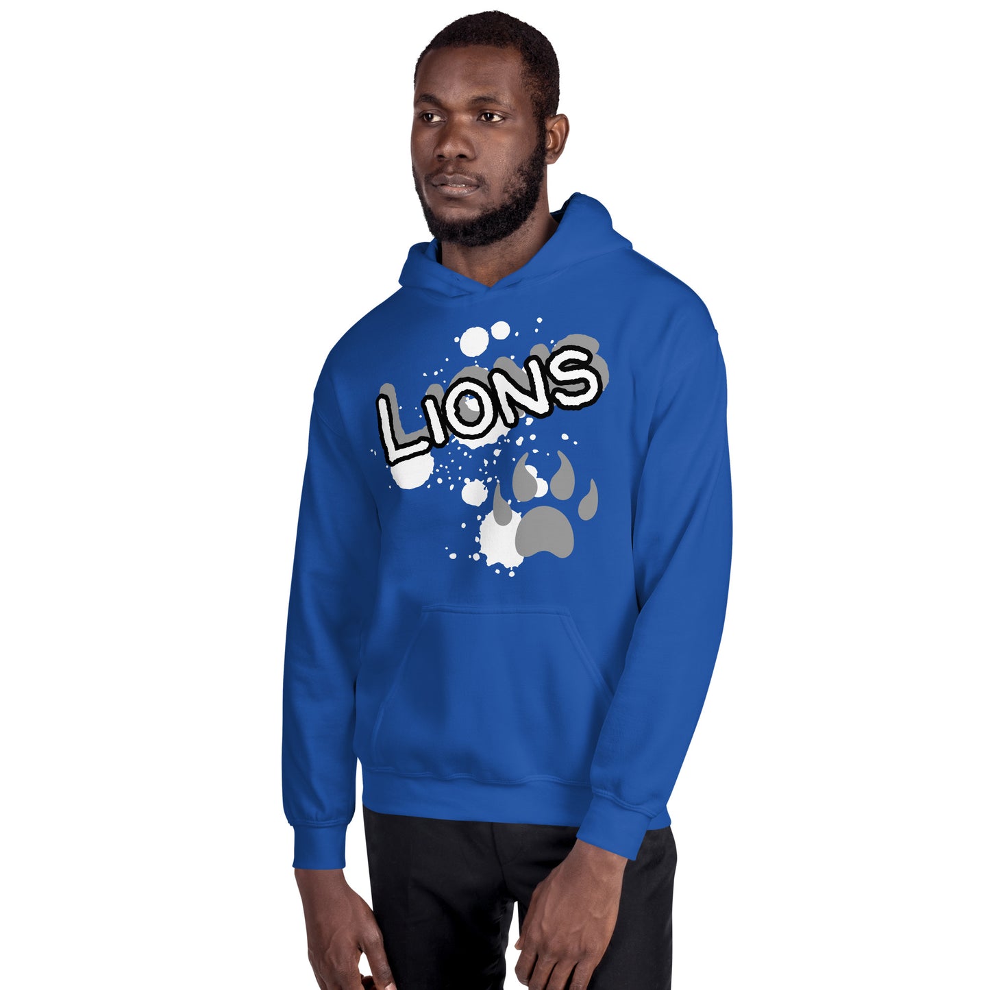 Lions Unisex Hoodie (Splatter)