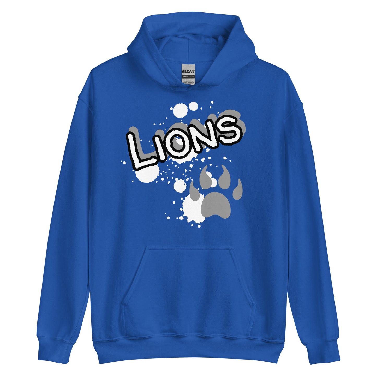 Lions Unisex Hoodie (Splatter)