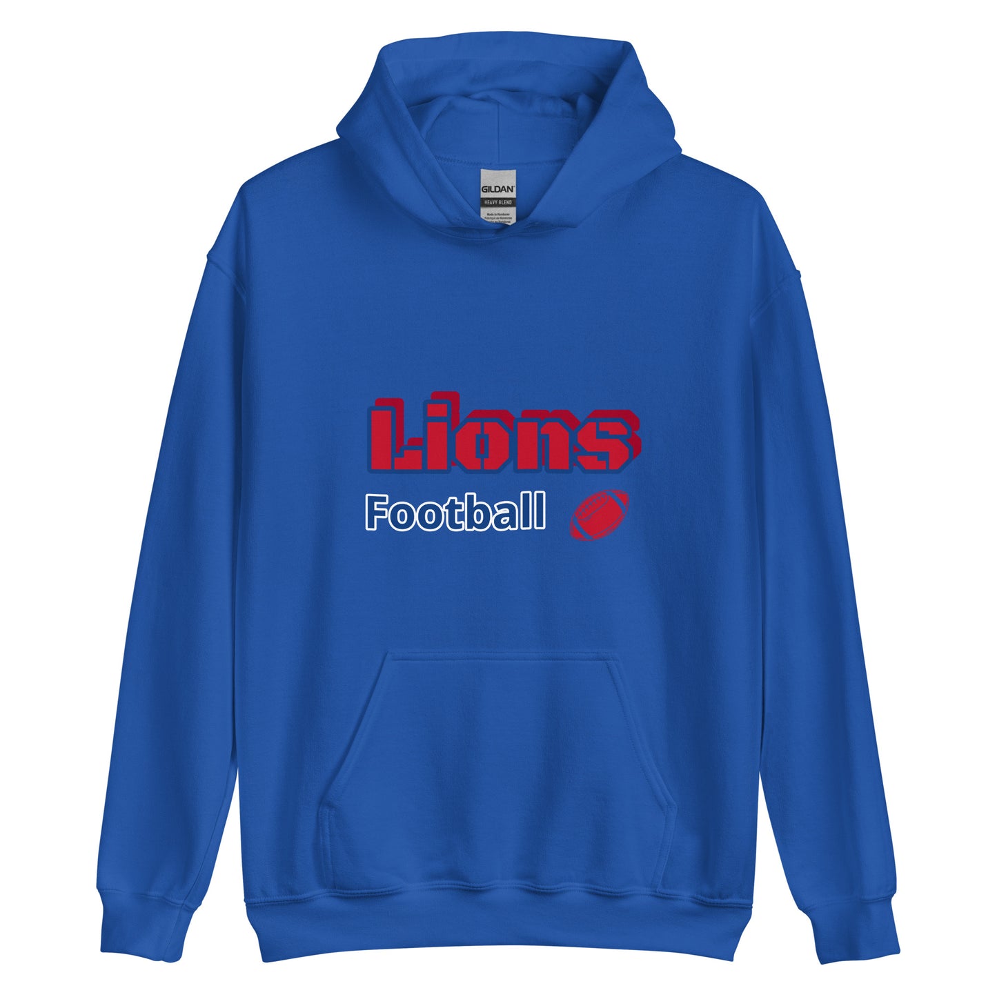 Lions Unisex Hoodie (Football)