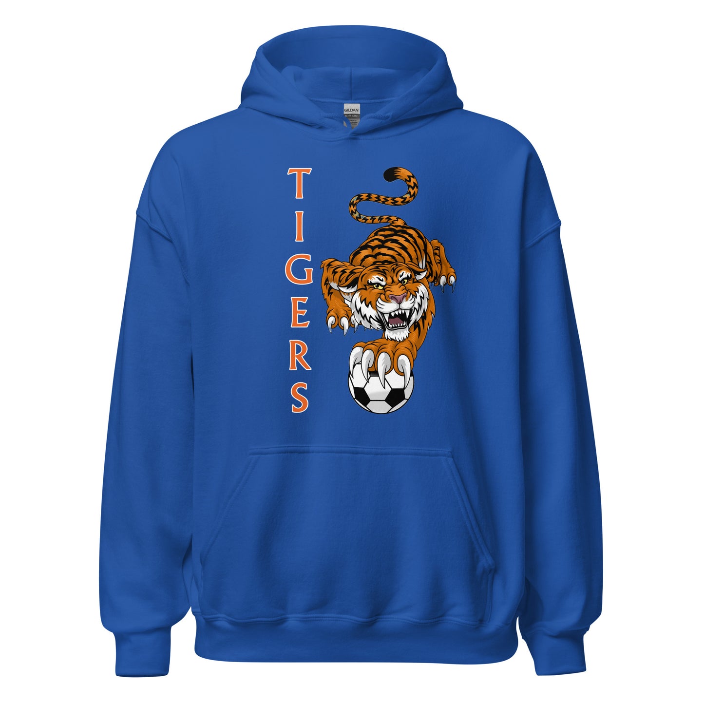 Tigers Soccer Unisex Hoodie