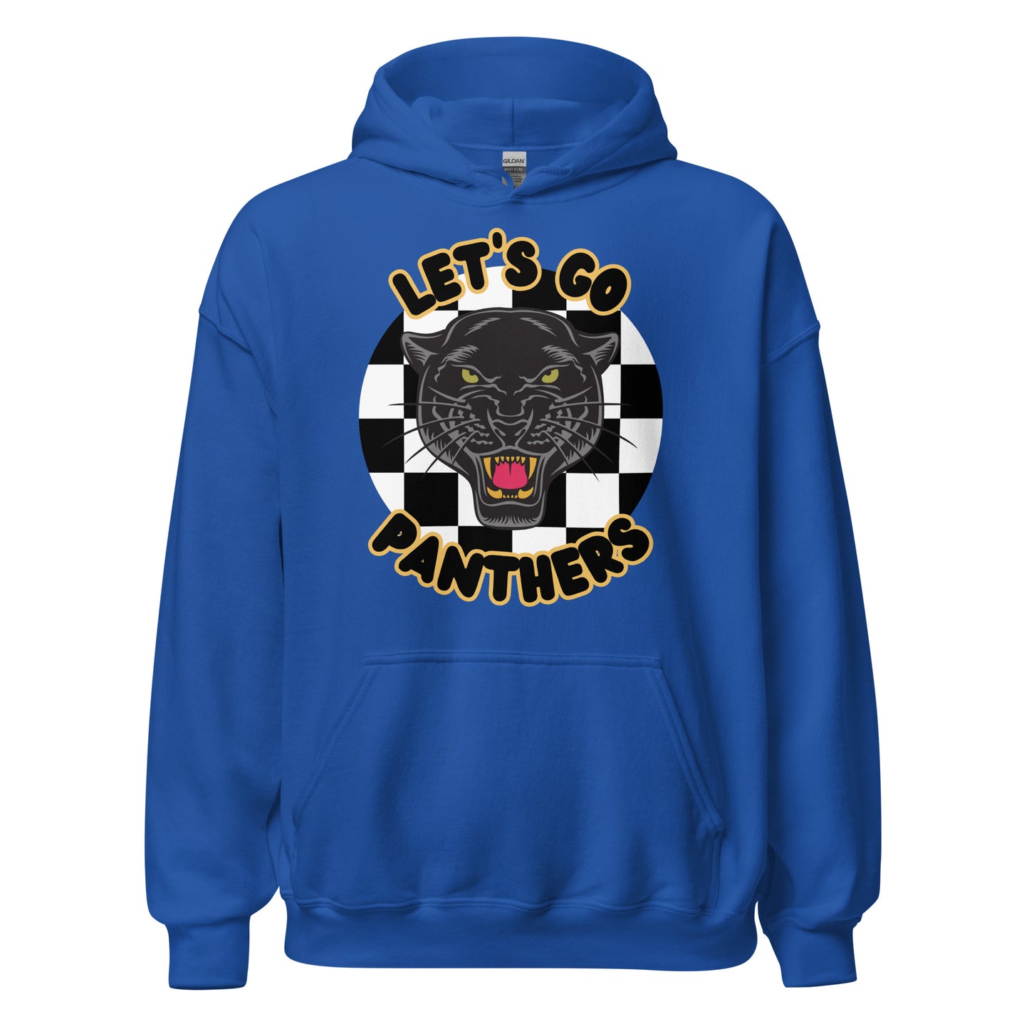 Panthers Unisex Hoodie (Checkered)