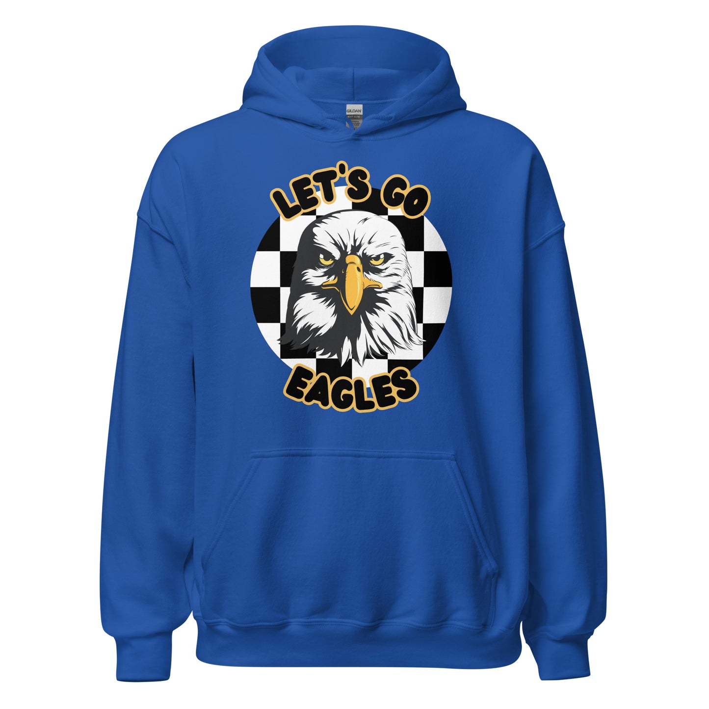 Eagles Unisex Hoodie (checkered)