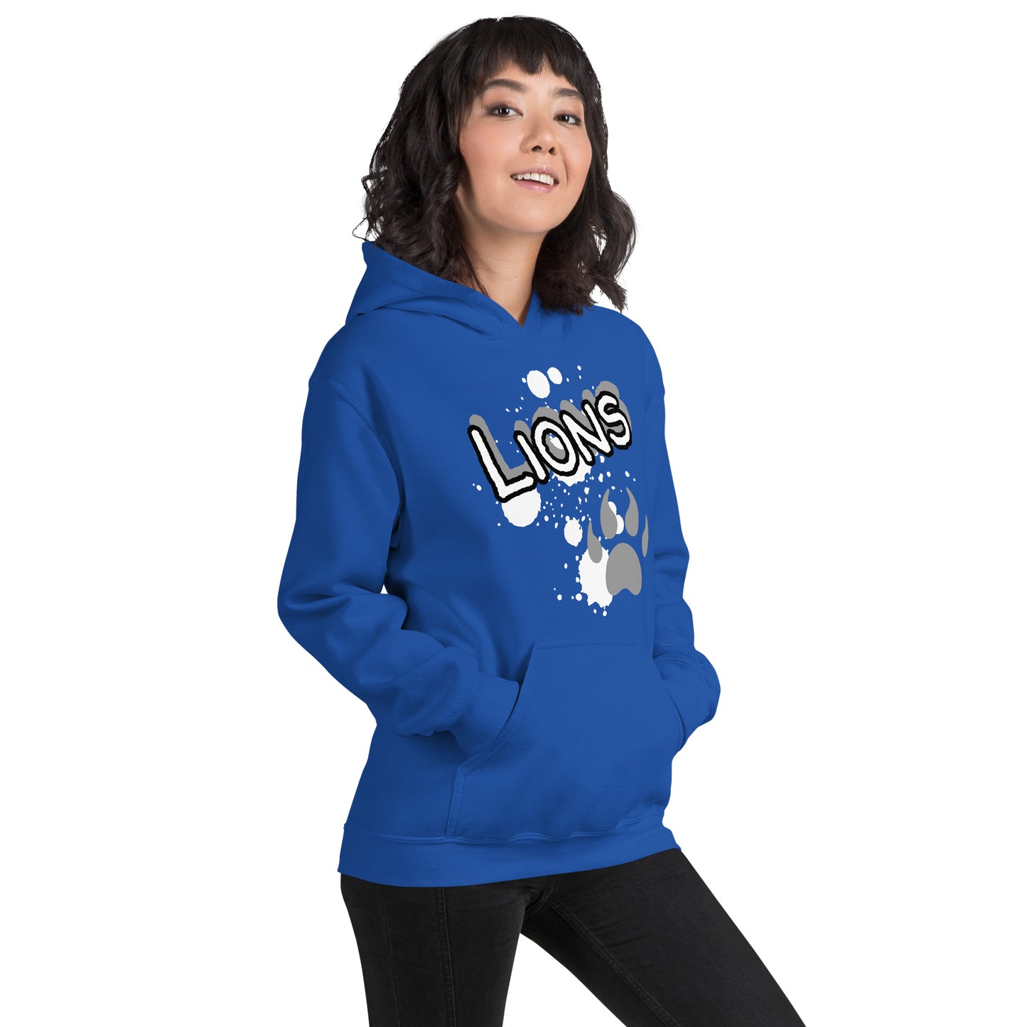 Lions Unisex Hoodie (Splatter)