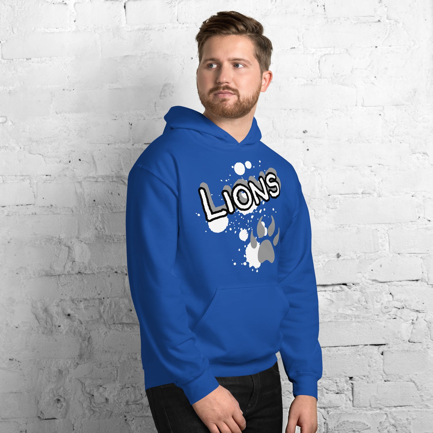 Lions Unisex Hoodie (Splatter)