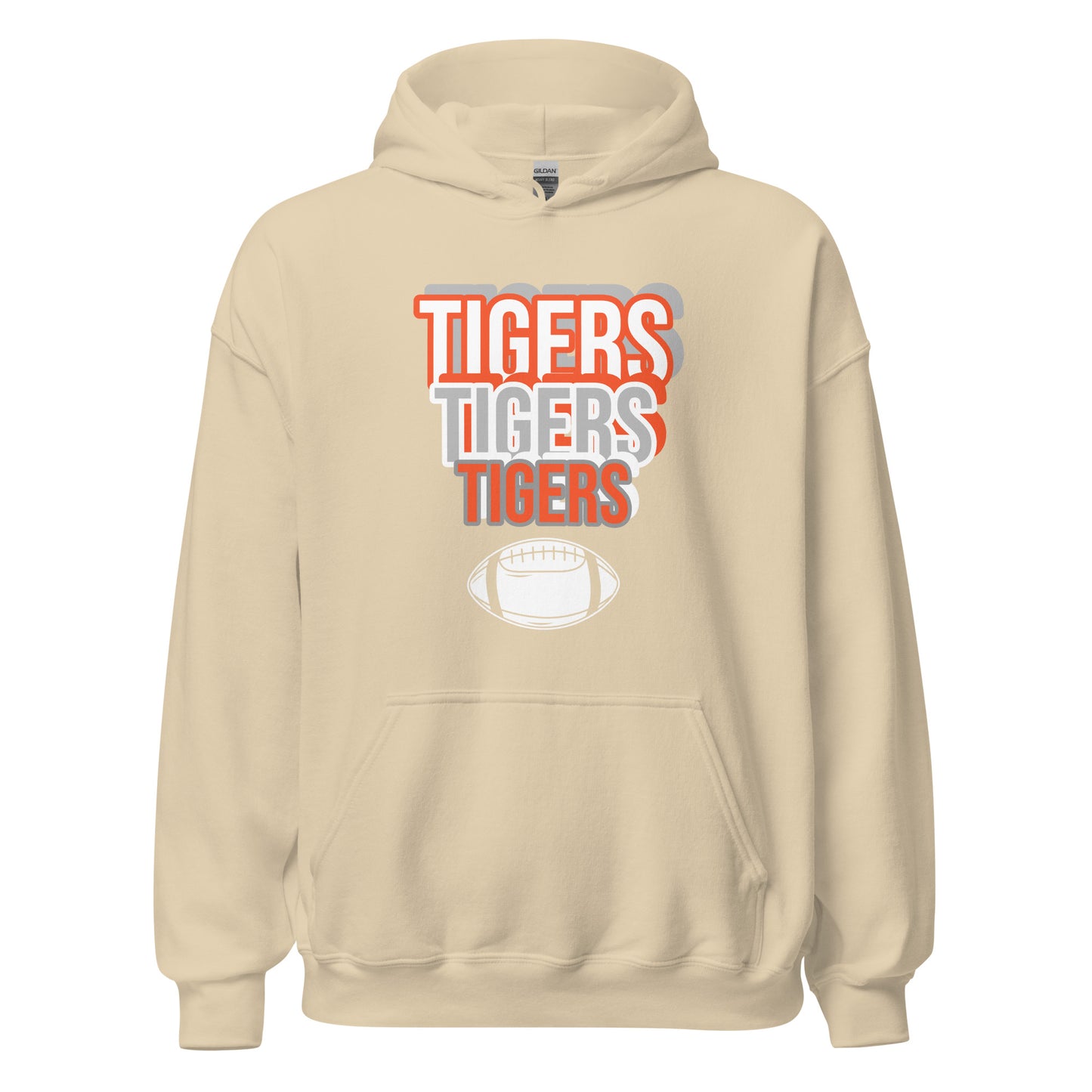 Tigers Football Unisex Hoodie