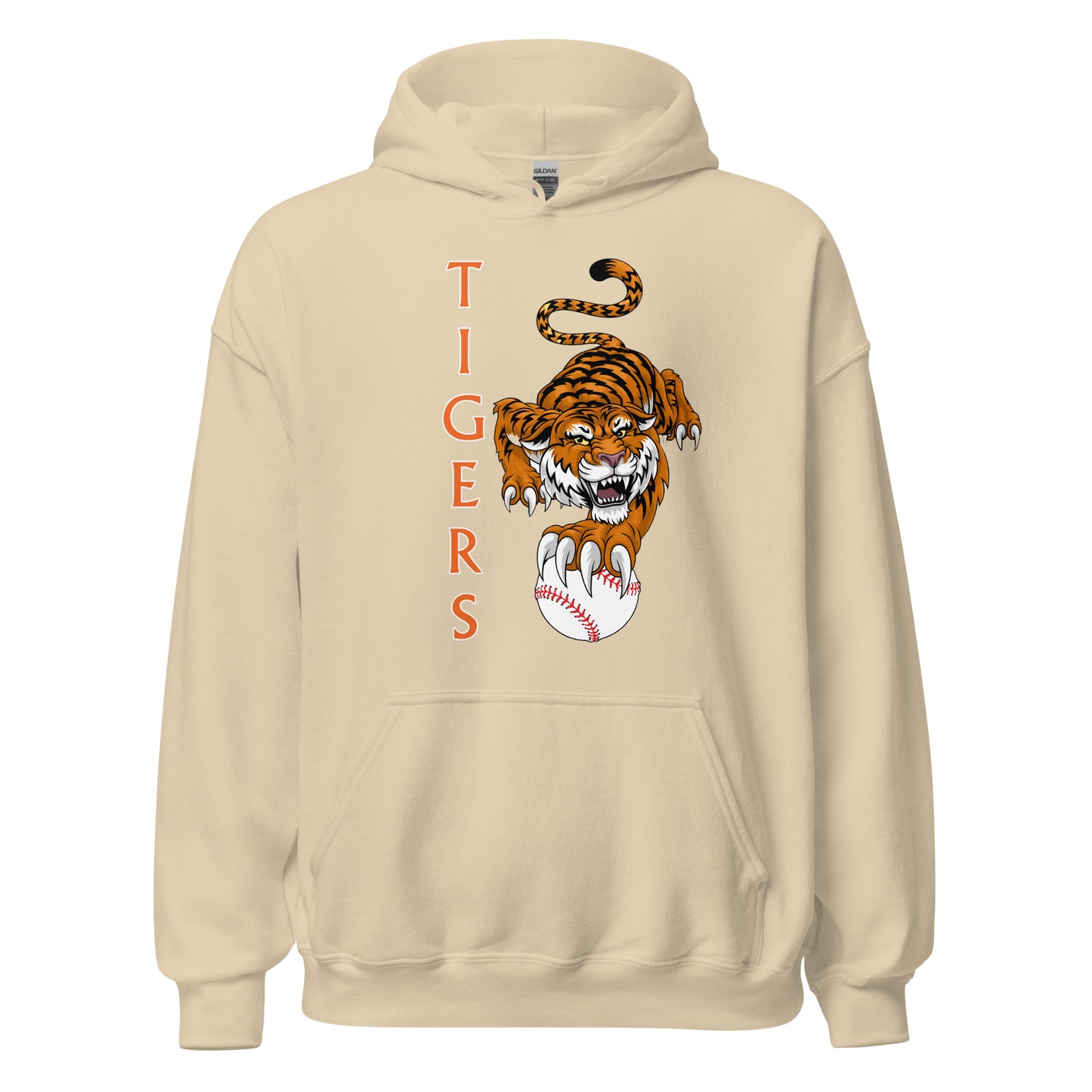 Tigers Baseball Unisex Hoodie