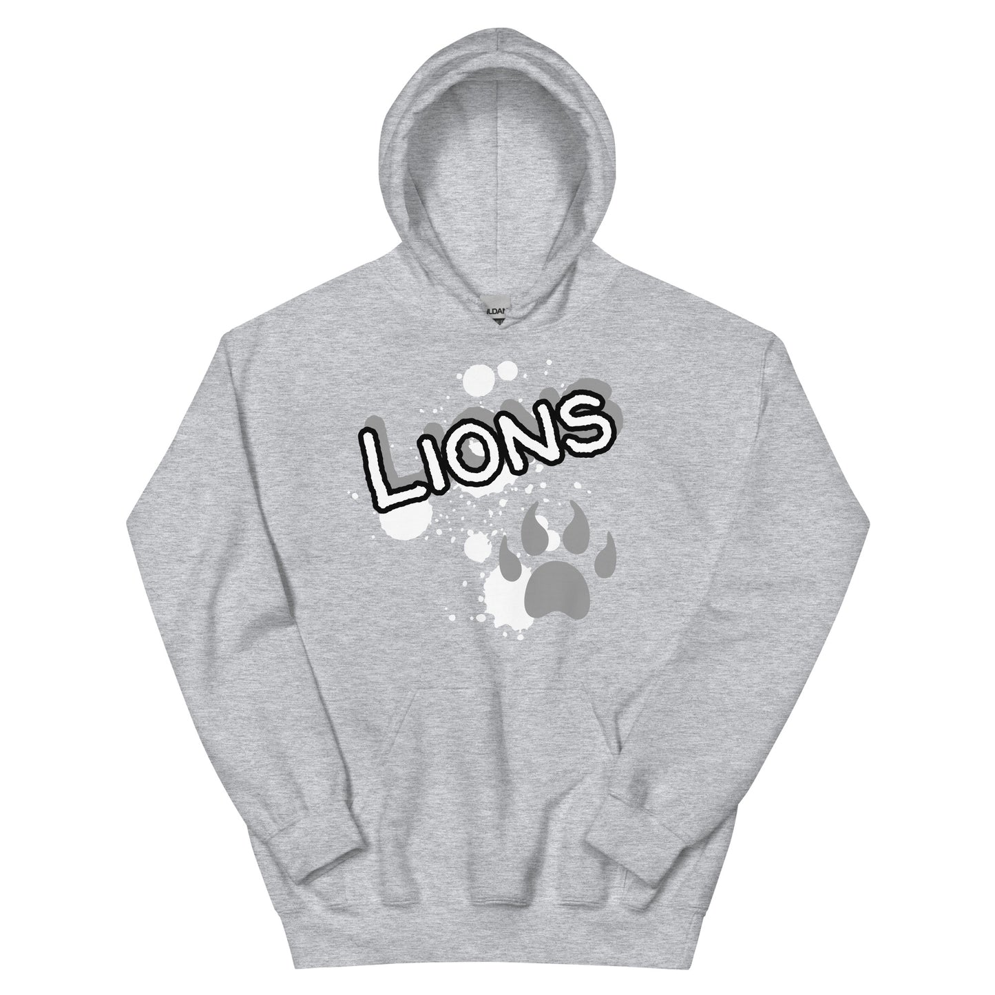 Lions Unisex Hoodie (Splatter)