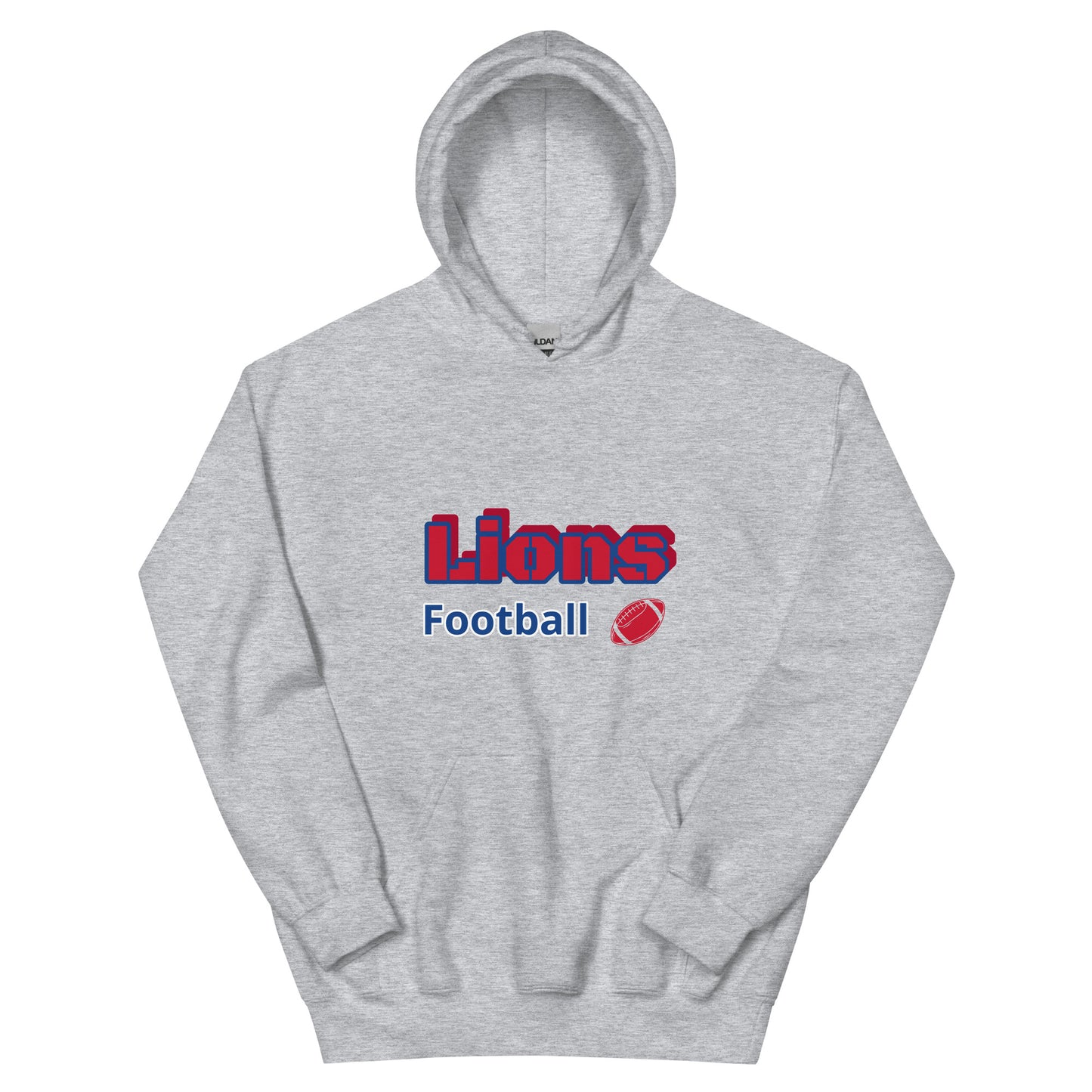 Lions Unisex Hoodie (Football)