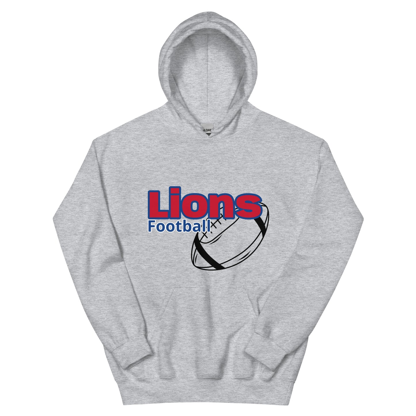 Lions Unisex Hoodie (Football)