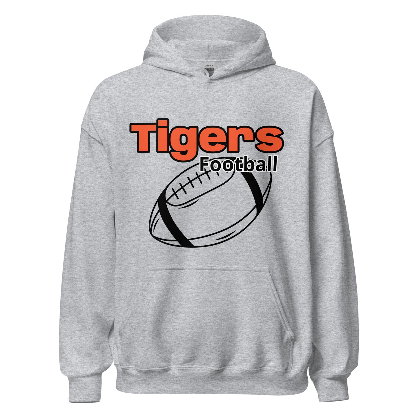 Tigers Football Unisex Hoodie