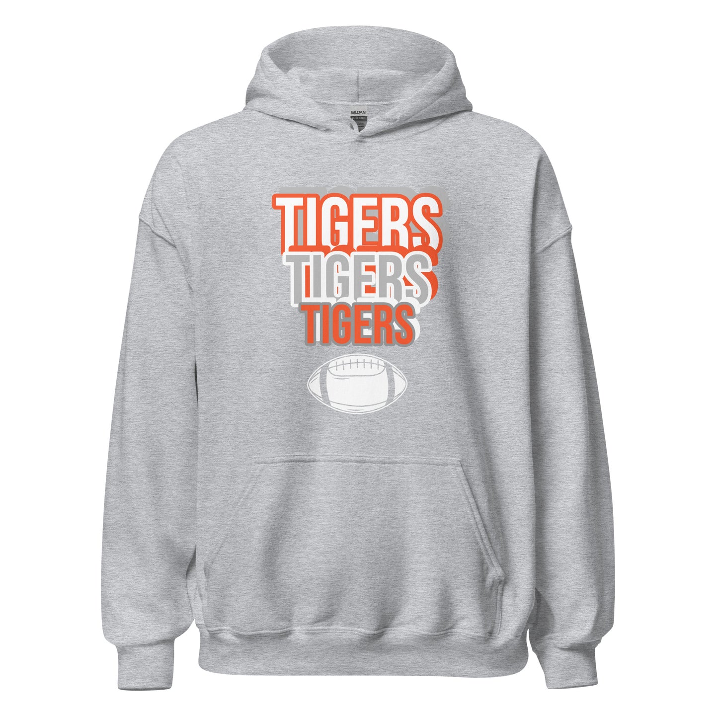 Tigers Football Unisex Hoodie