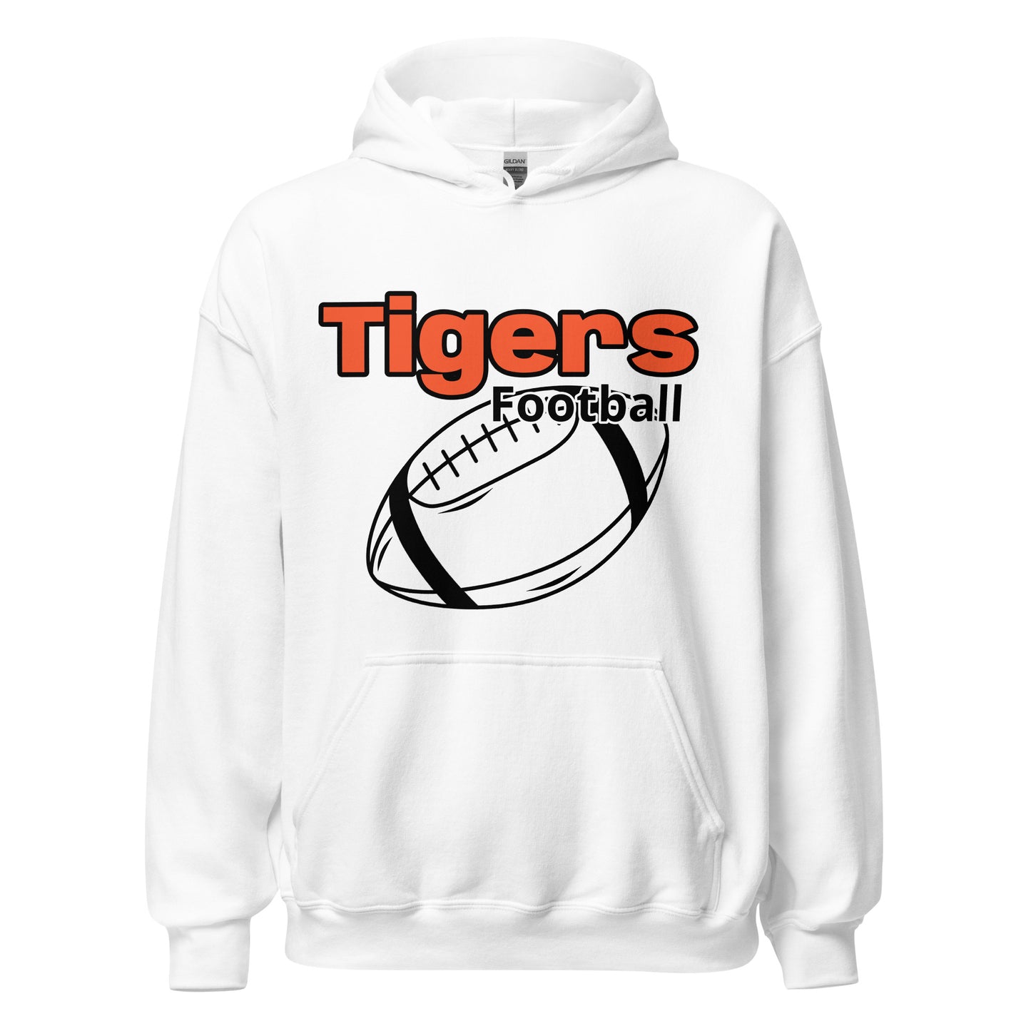 Tigers Football Unisex Hoodie