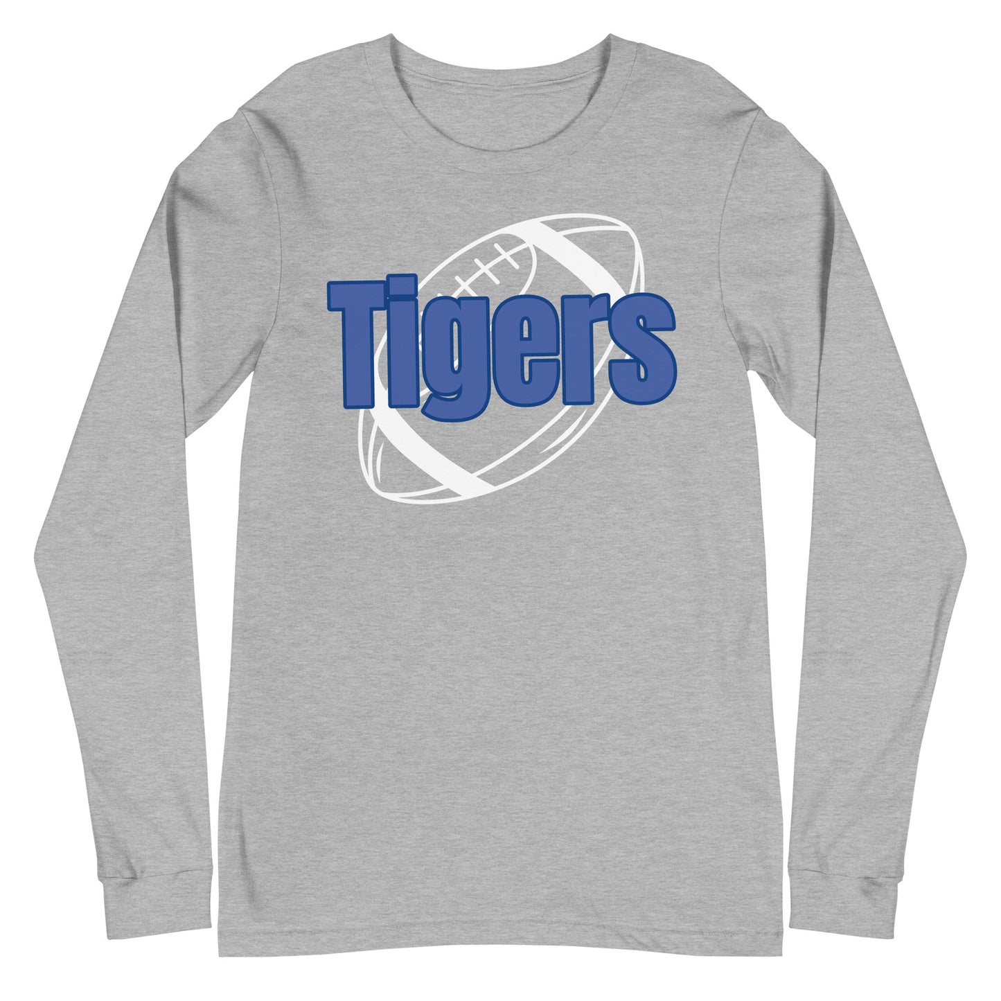 Tigers Football Unisex Long Sleeve Tee