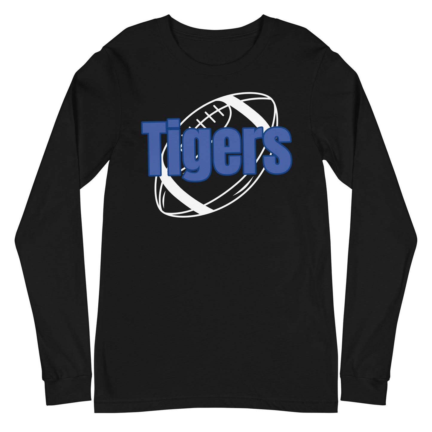 Tigers Football Unisex Long Sleeve Tee