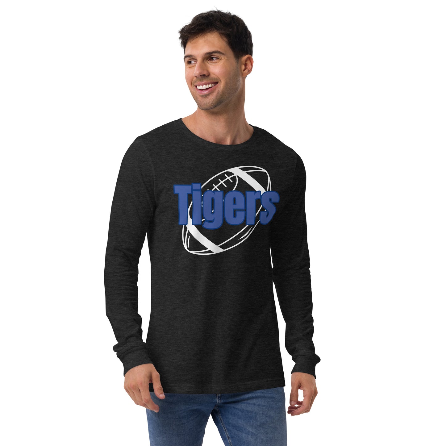 Tigers Football Unisex Long Sleeve Tee