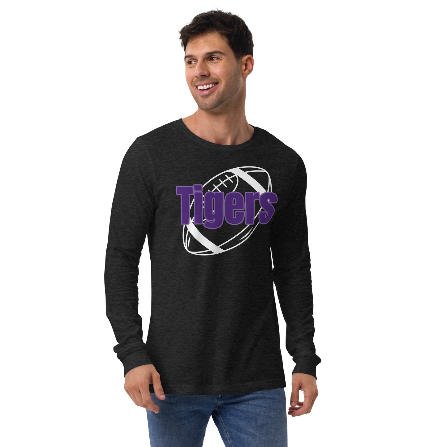 Tigers Football Unisex Long Sleeve Tee