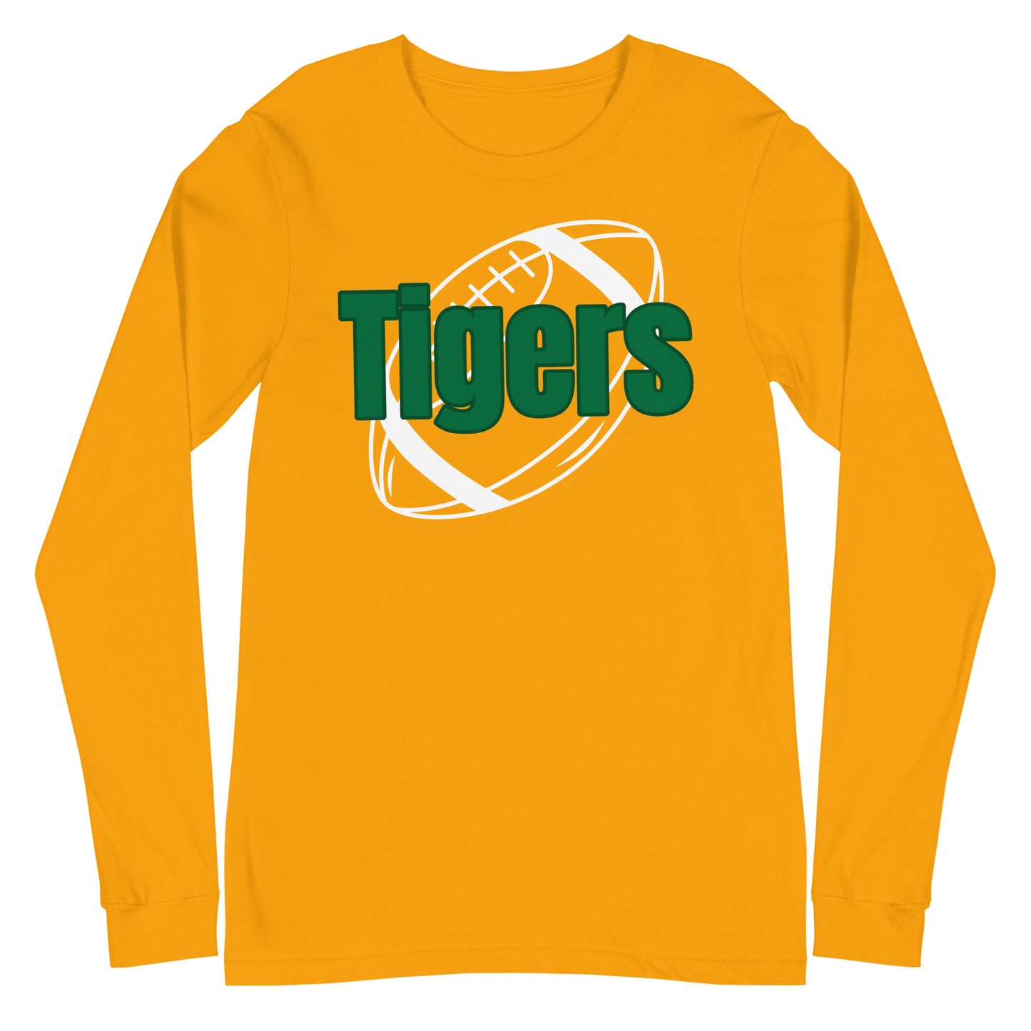 Tigers Football Unisex Long Sleeve Tee