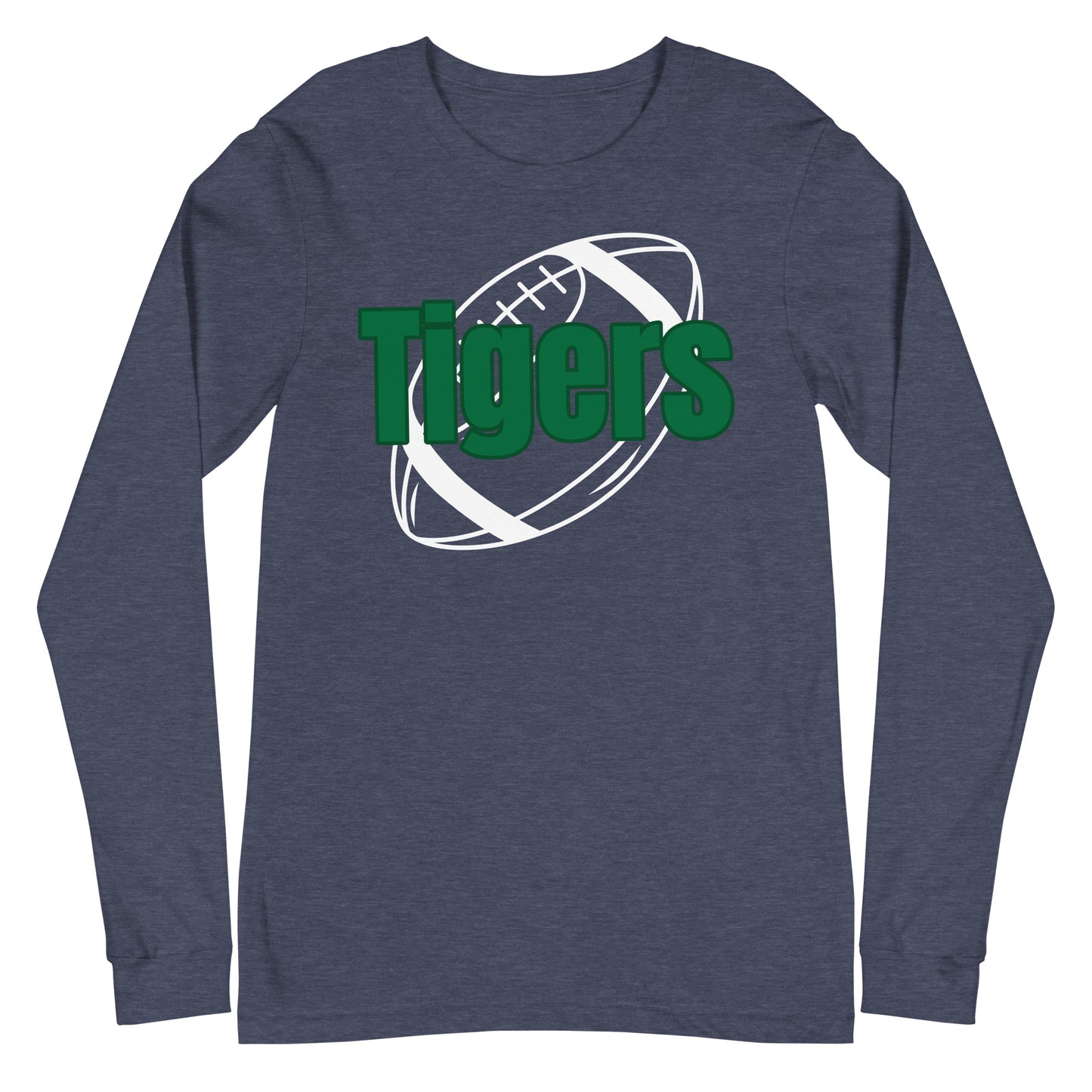 Tigers Football Unisex Long Sleeve Tee