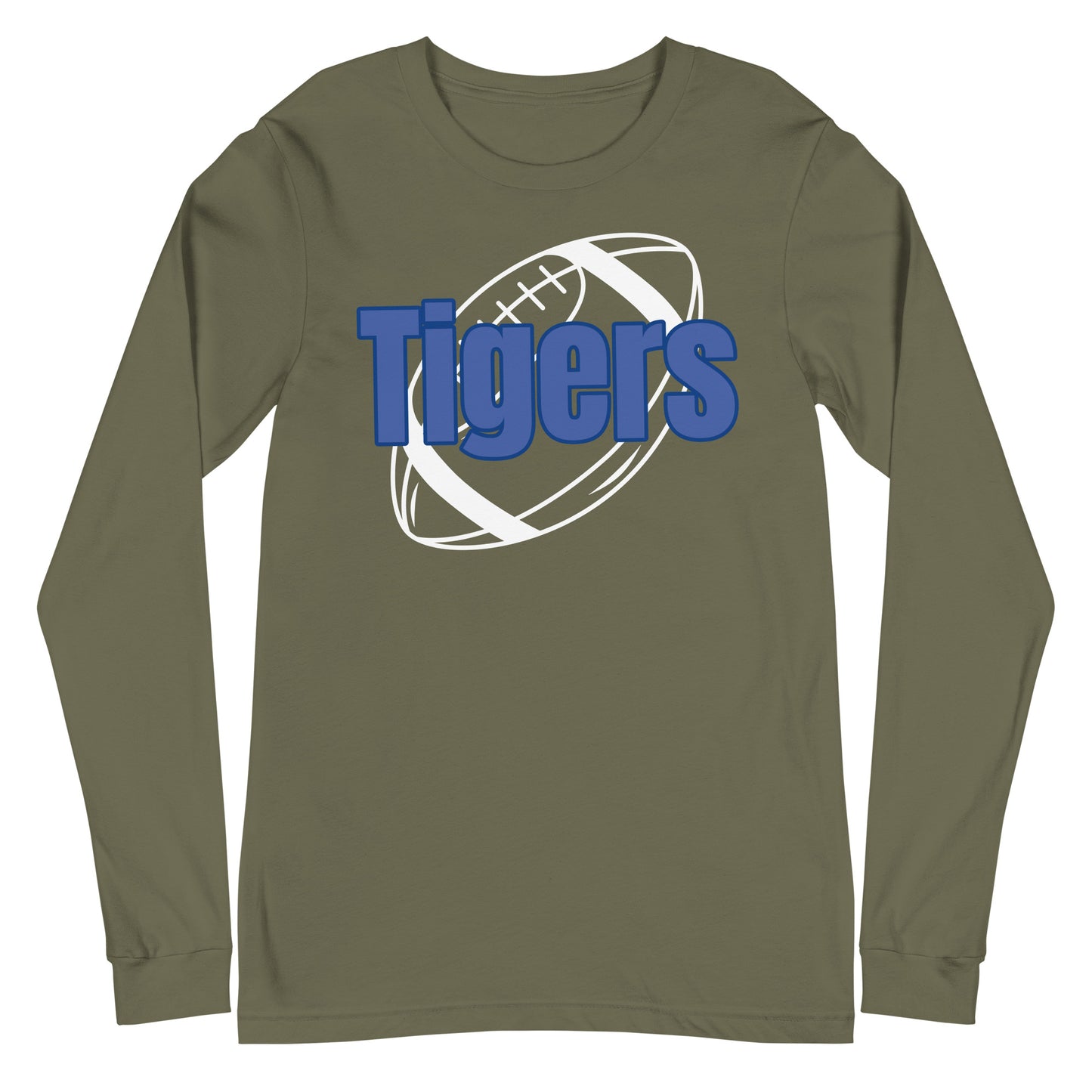 Tigers Football Unisex Long Sleeve Tee