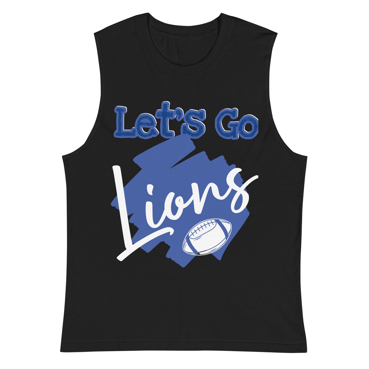 Lions Unisex Muscle Shirt (Football)