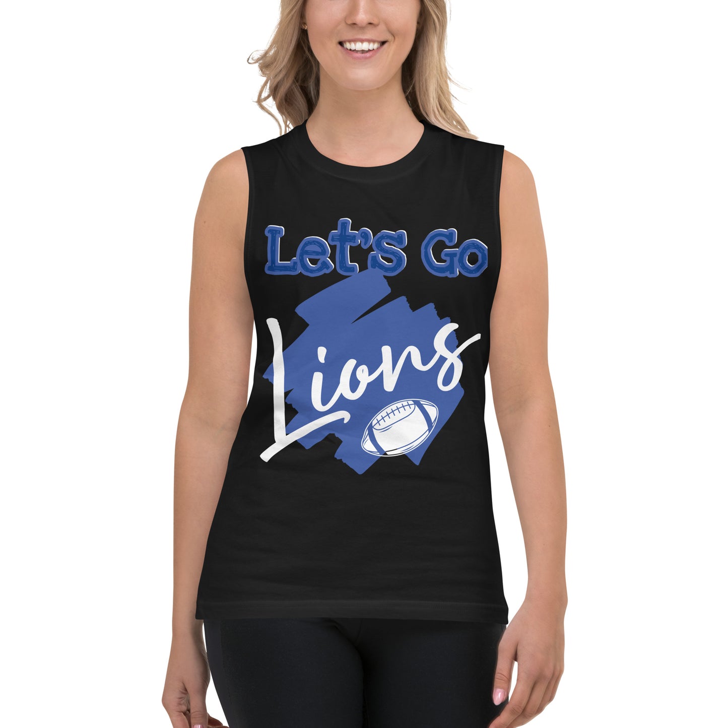 Lions Unisex Muscle Shirt (Football)