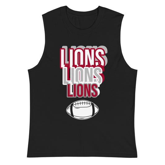 Lions Football Tank Top Muscle Shirt