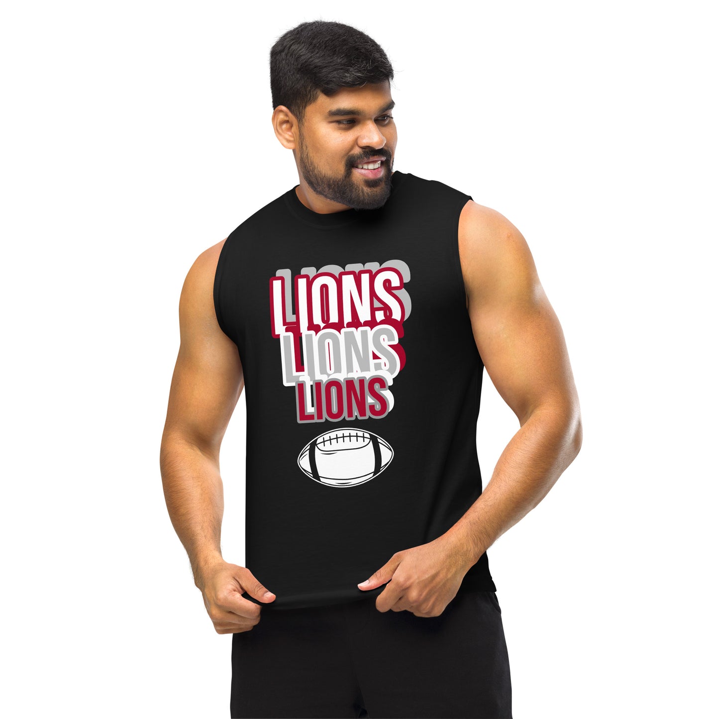 Lions Football Tank Top Muscle Shirt