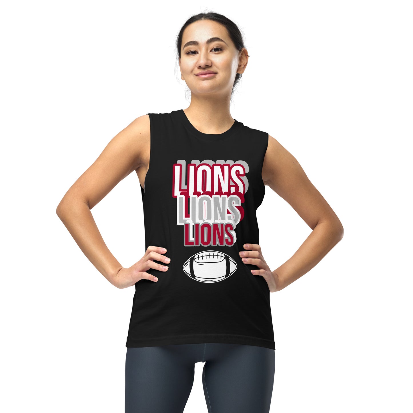 Lions Football Tank Top Muscle Shirt