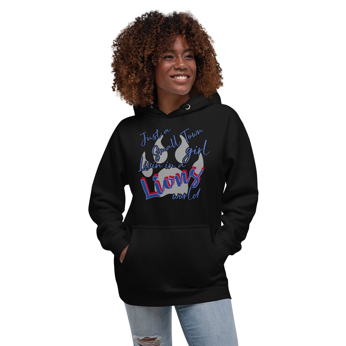 Lions Unisex Hoodie (Small Town Girl)