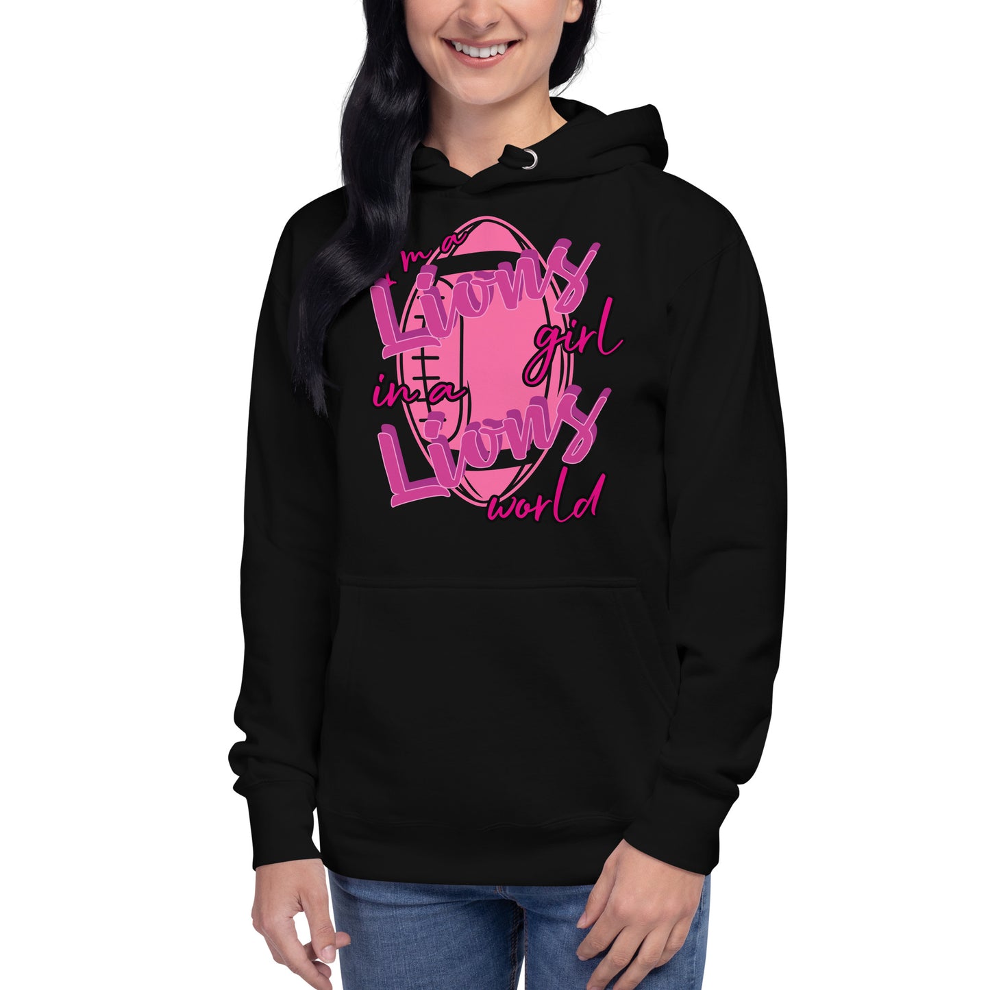 Lions Unisex Hoodie (Lions Girl)