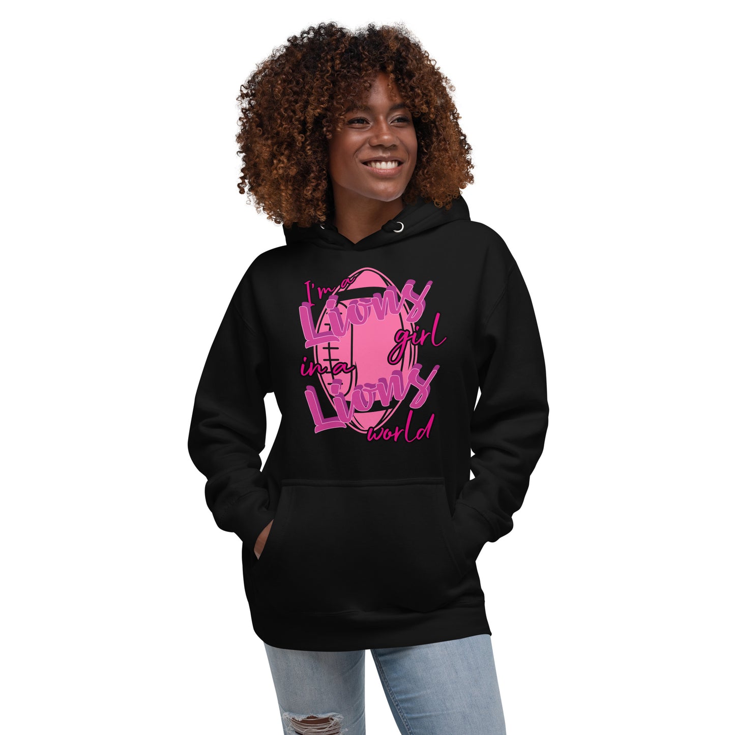 Lions Unisex Hoodie (Lions Girl)