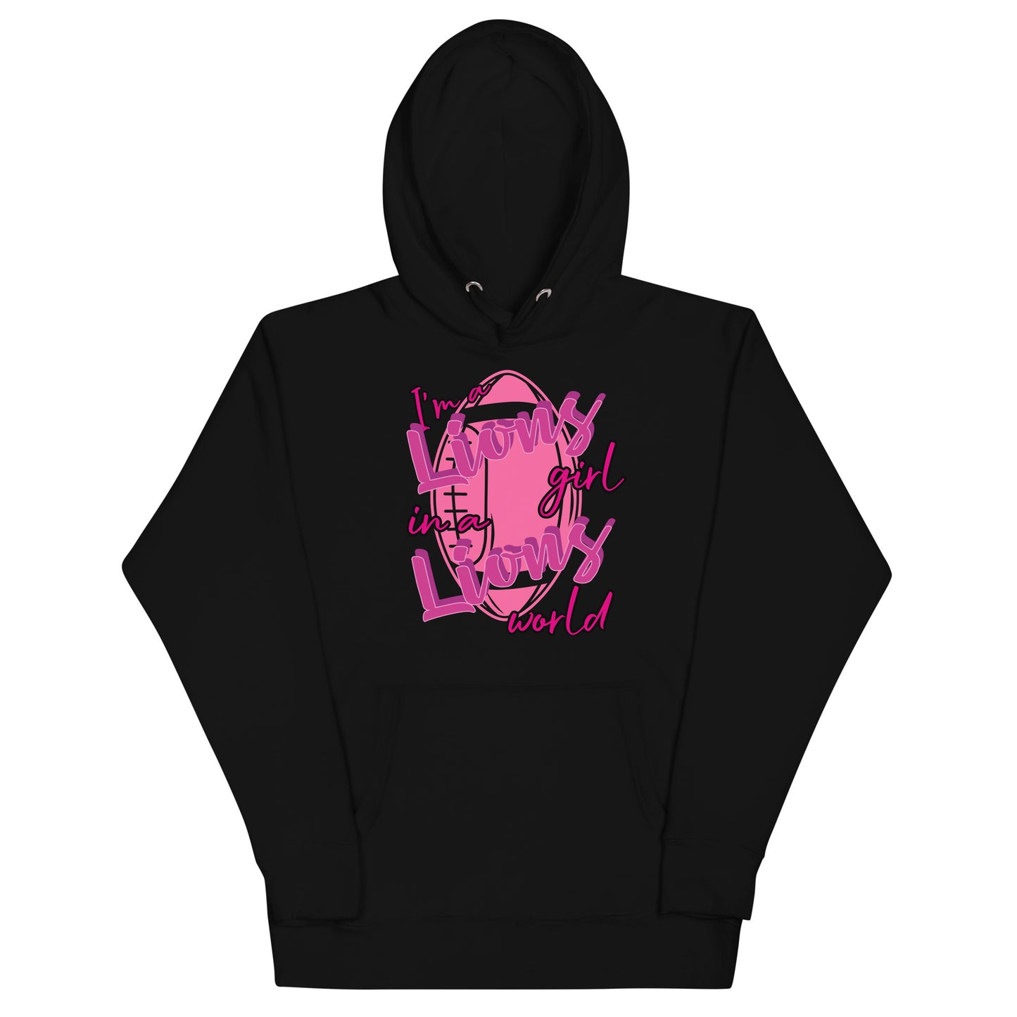 Lions Unisex Hoodie (Lions Girl)