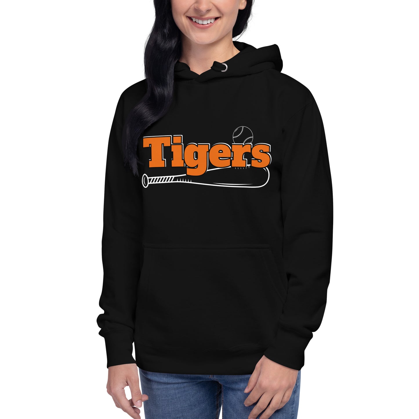 Tigers Baseball Unisex Hoodie