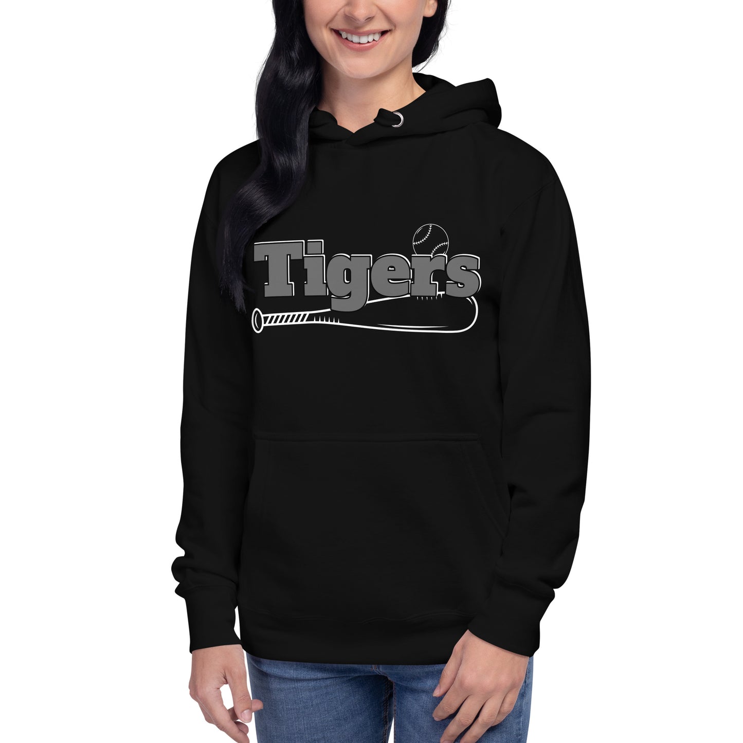 Tigers Baseball Unisex Hoodie