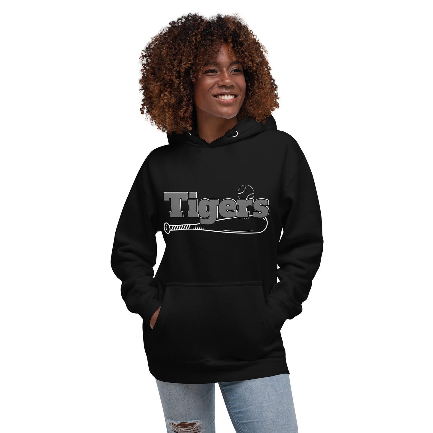 Tigers Baseball Unisex Hoodie