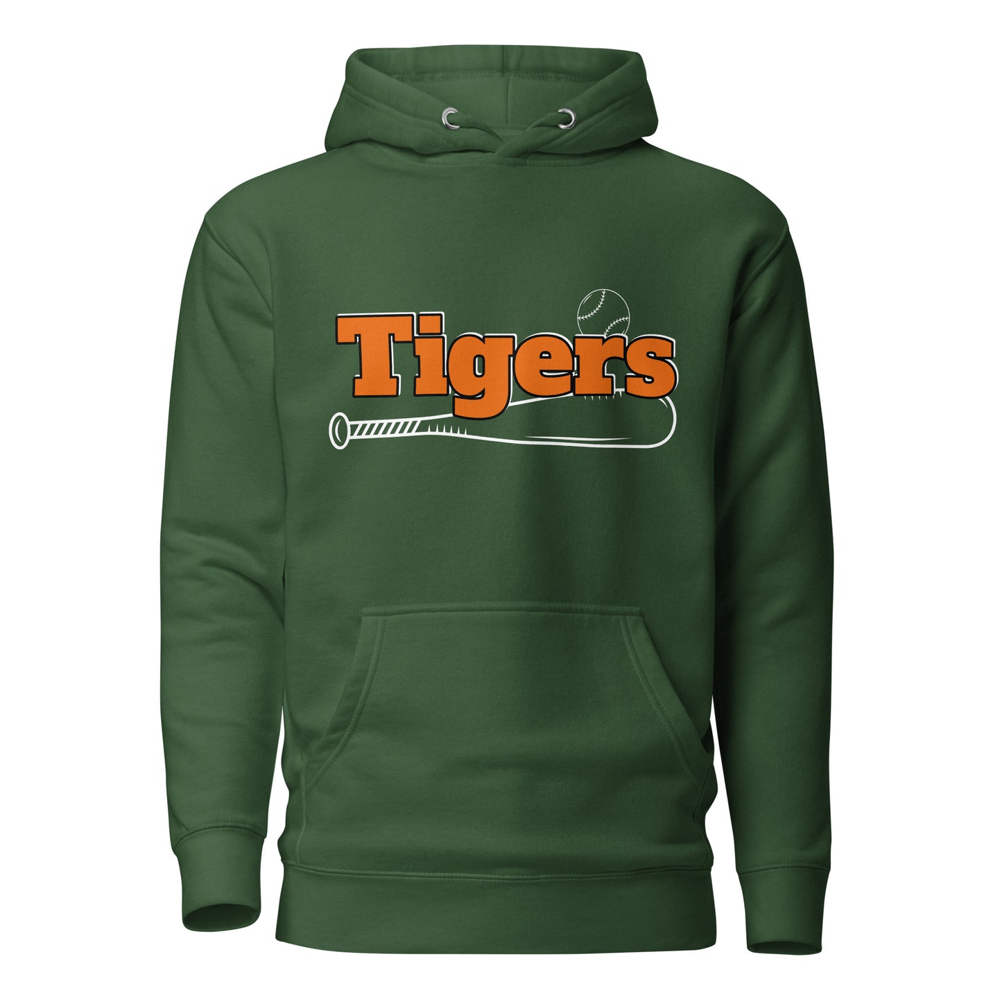 Tigers Baseball Unisex Hoodie