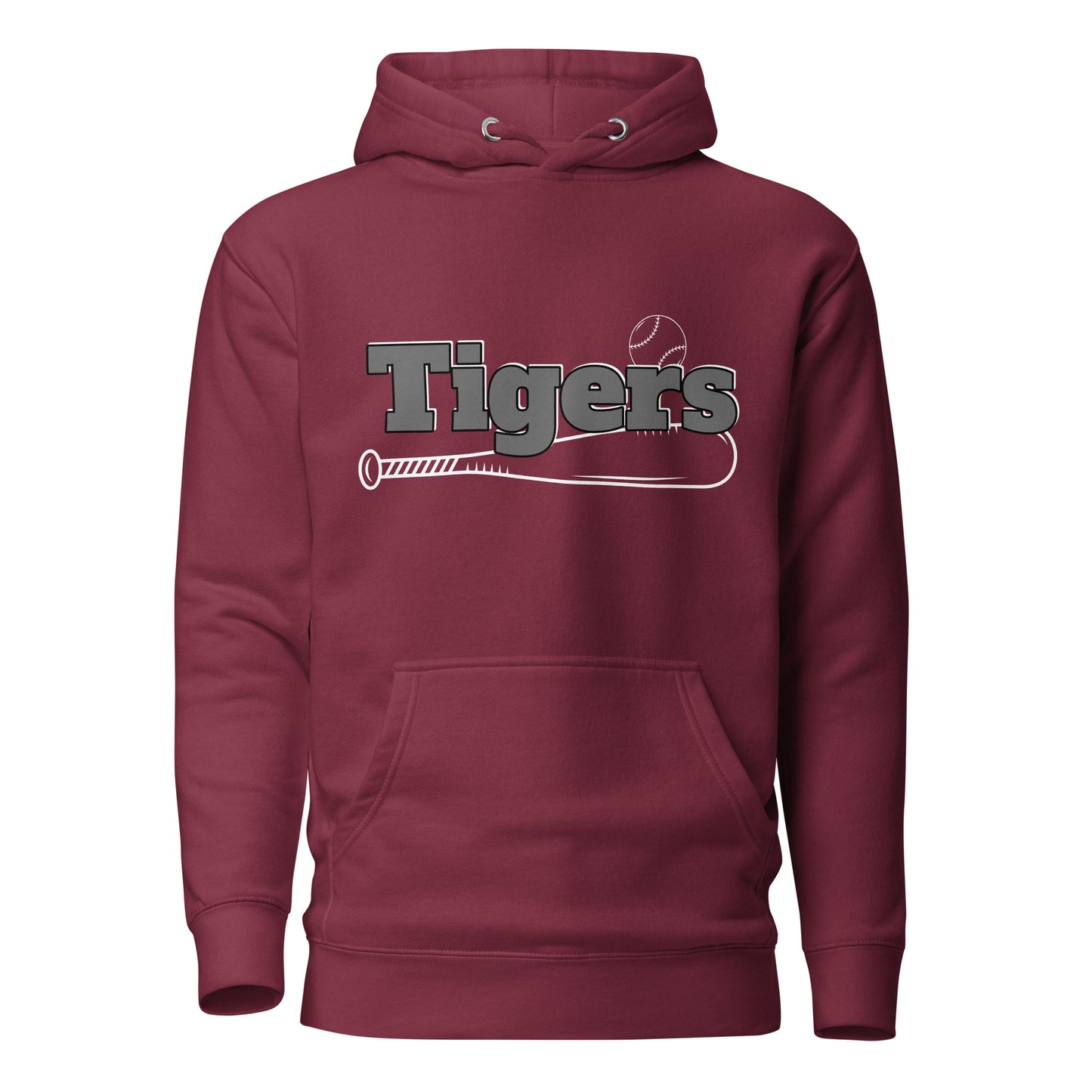 Tigers Baseball Unisex Hoodie