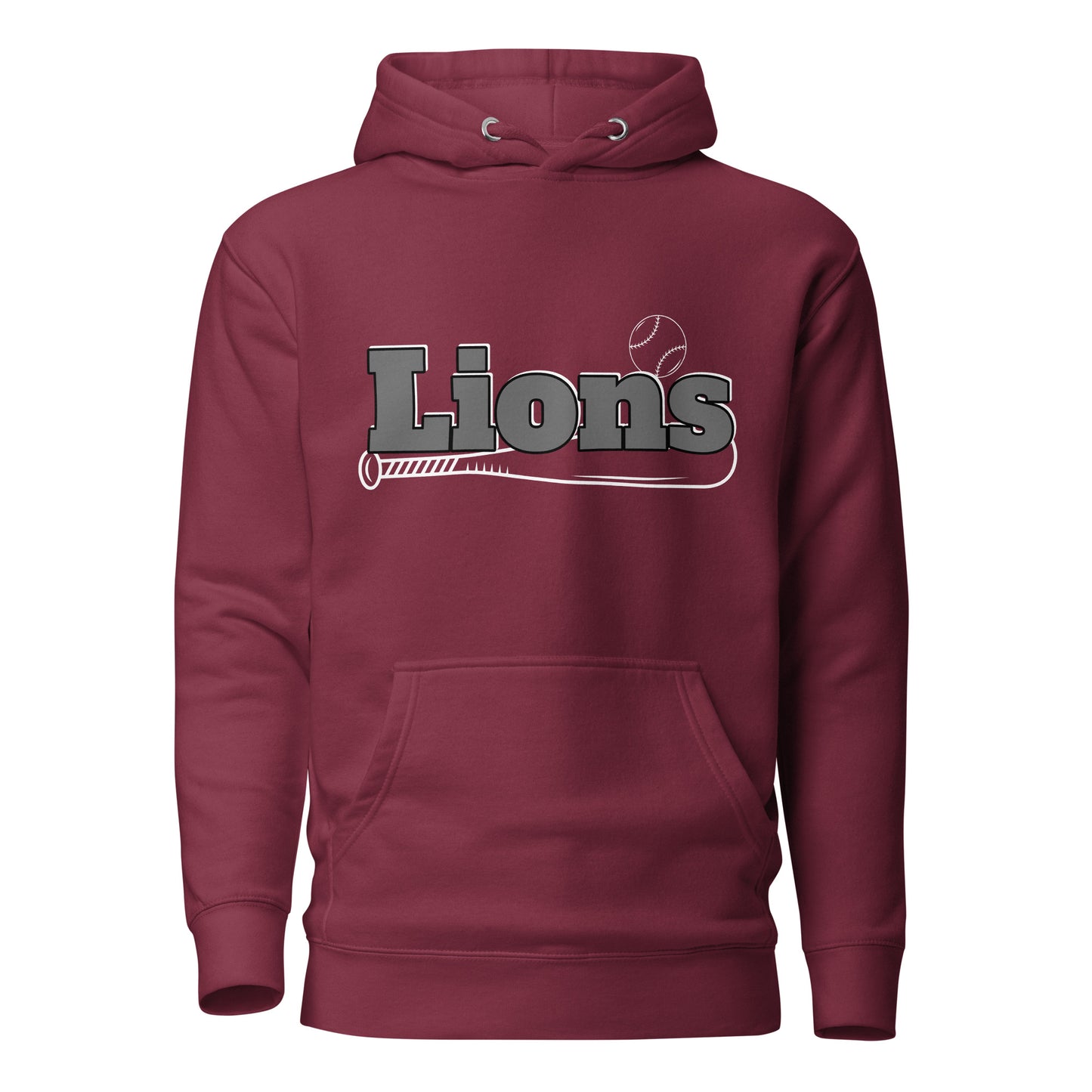 Lions Baseball Unisex Hoodie