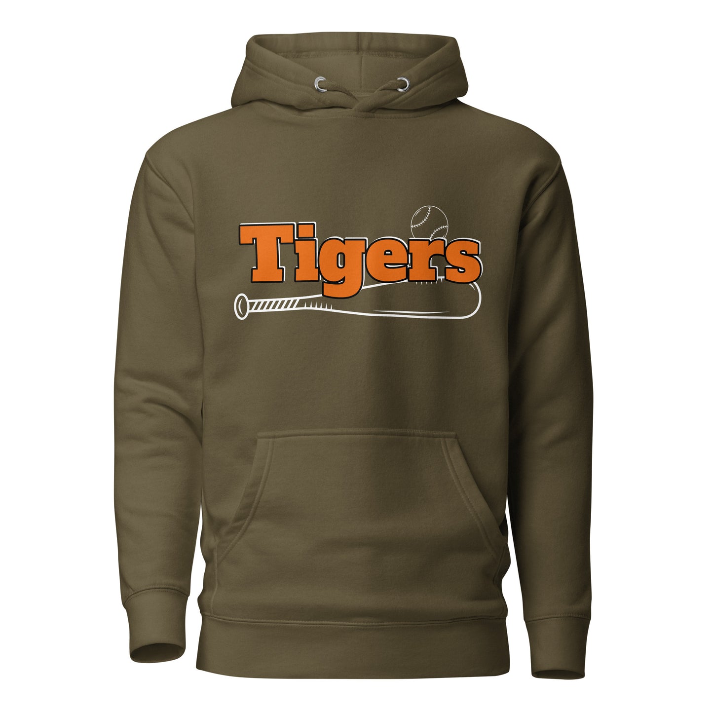 Tigers Baseball Unisex Hoodie