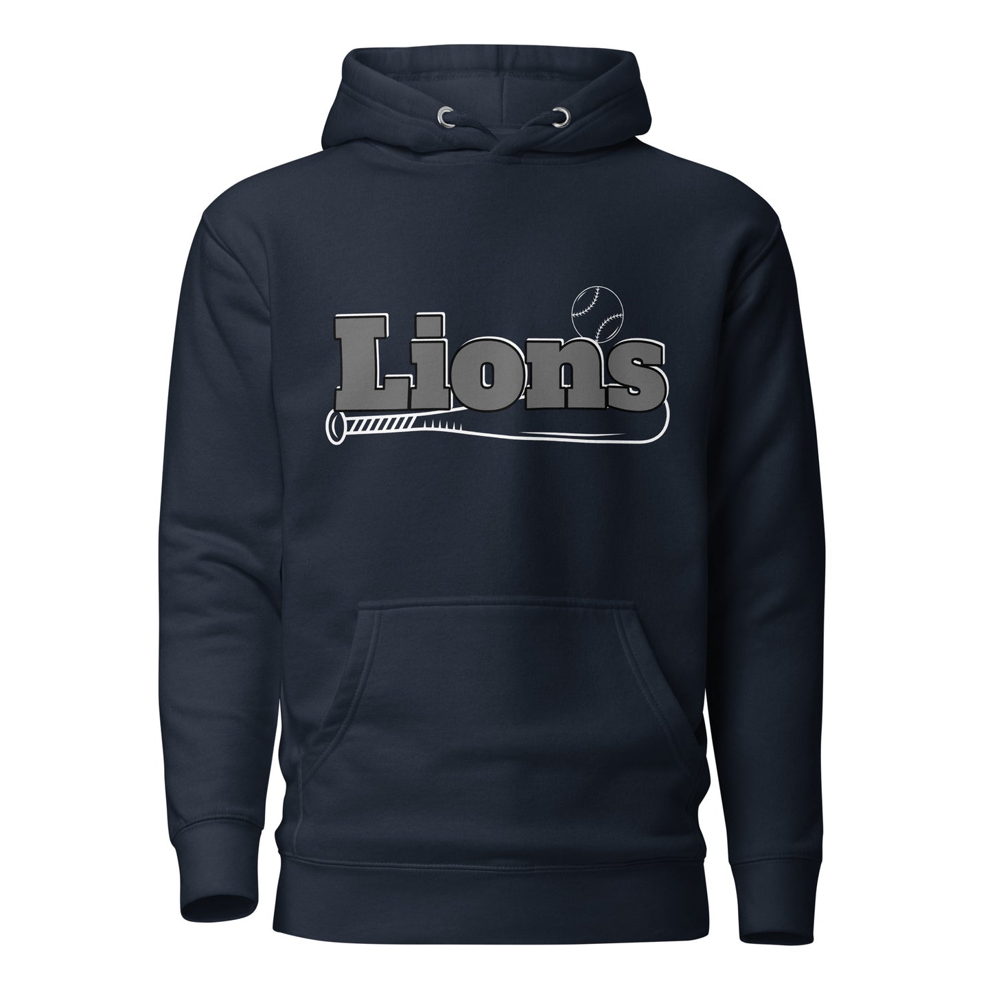 Lions Baseball Unisex Hoodie