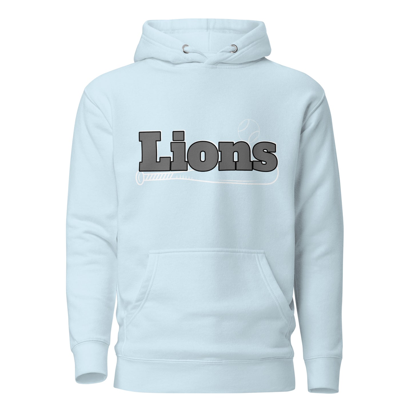 Lions Baseball Unisex Hoodie