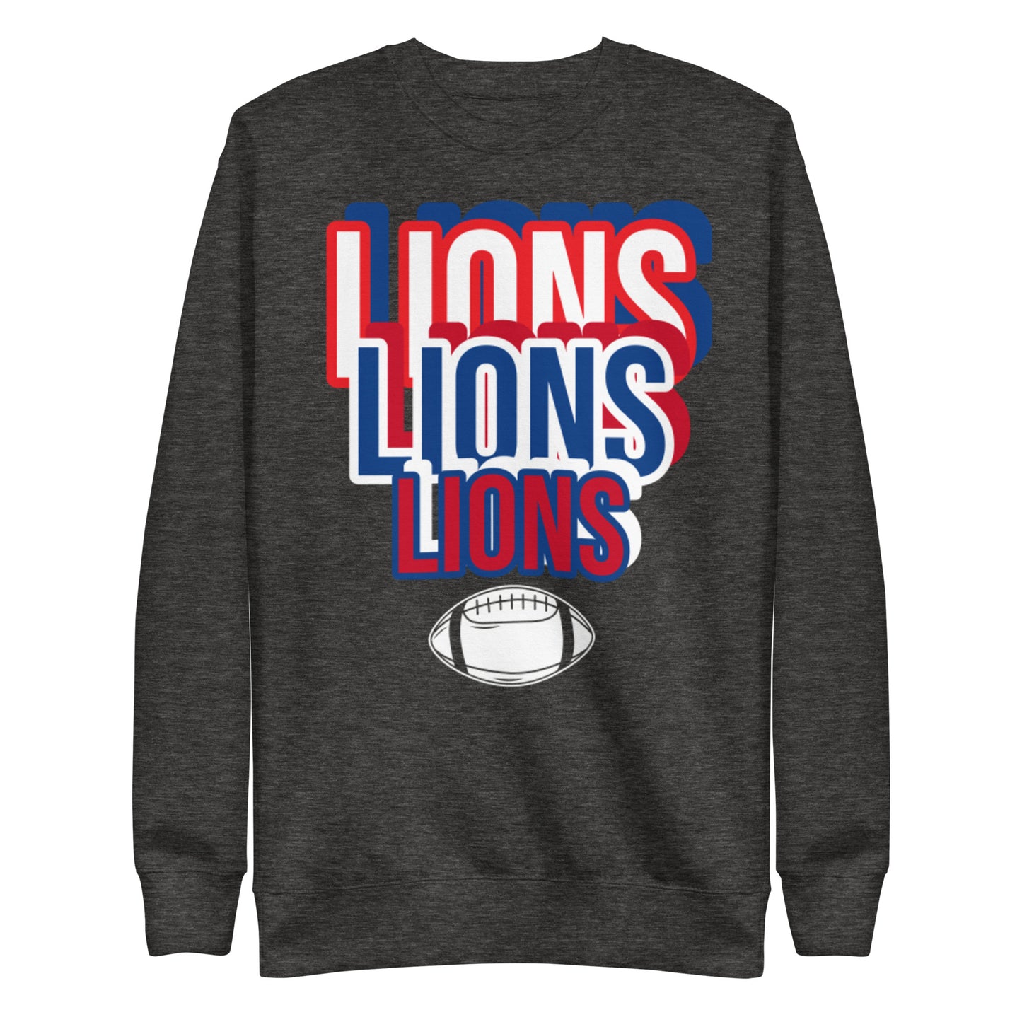 Lions Unisex Premium Sweatshirt (spellout)